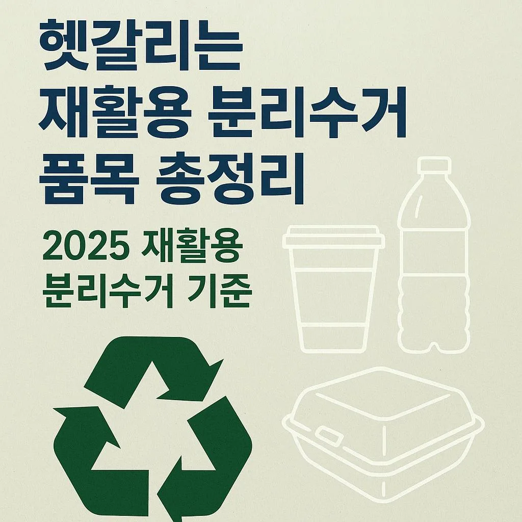 썸네일(2025 재활용 분리수거 기준)