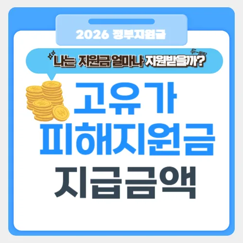이미지(고유가 피해지원금 지급금액)